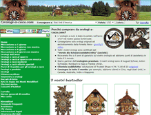 Tablet Screenshot of orologi-a-cucu.com